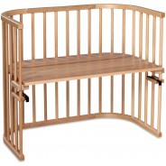 Preisvergleich für Kinderbetten: Babybay Beistellbett Maxi natur lackiert