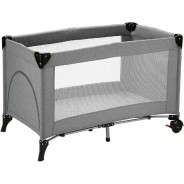 Preisvergleich für Sonstiges: BabyPlus Reisebett Lucca Plus 60x120cm Hellgrau