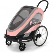 Preisvergleich für Fahrradanhänger: Fahrradanhänger Zeno bike One Box BLPI S/Silver Pink-light pink PU1