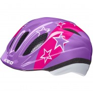 Preisvergleich für Fahrradsitze: KED Fahrradhelm Meggy II Trend lilac stars S