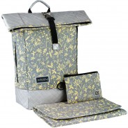 Preisvergleich für Kinderwagen-Zubehör: Moon Wickelrucksack Edition - Ice Flower