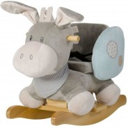Preisvergleich für Kleinkindspielzeug: Schaukeltier Esel, Cappuccino, grau mehrfarbig