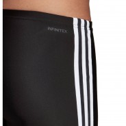 Preisvergleich für Hosen: adidas Kastenbadehose Fit 3-Stripes Kordelzug,verstellbarer Bund Nike-Pro,techfit® Herren, black, 5