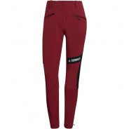 Preisvergleich für Hosen: adidas Softshellhose TR Reißverschluss,Reißverschluss-Tasche Damen, shadow red, 42