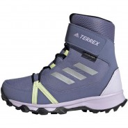 Preisvergleich für Schuhe: Outdoorschuhe TERREX SNOW CF R.RDY K  blau/grau Gr. 36 Jungen Kinder