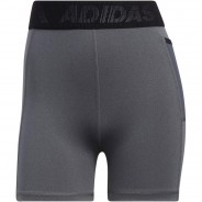 Preisvergleich für Hosen: adidas Tights Techfit Badge of Sport Taschen AERO.RDY Damen, dark grey heather, L