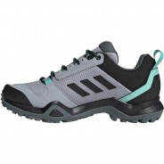 Preisvergleich für Schuhe: adidas Wanderschuhe AX 3 Continental™ Damen, halo silver-core black-acid mint, 37 1/3