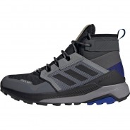 Preisvergleich für Schuhe: adidas Wanderschuhe TRAILMAKER MID Herren, grey six-core black-halo blue, 47 1/3