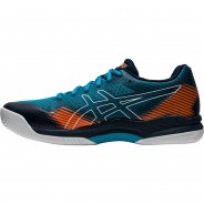 Preisvergleich für Schuhe: asics® Hallenschuhe GEL-COURT HUNTER GEL® Herren, teal blue-french blue, 42