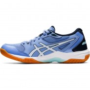 Preisvergleich für Schuhe: asics® Hallenschuhe GEL-ROCKET 10 GEL® Damen, periwinkle blue-white, 40 1/2