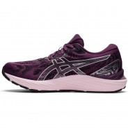 Preisvergleich für Schuhe: asics® Laufschuhe GEL-CUMULUS 23 FlyteFoam™,GEL® Damen, deep plum-pure silver, 39 1/2