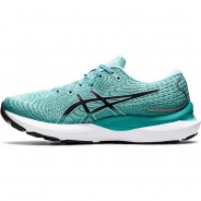 Preisvergleich für Schuhe: asics® Laufschuhe GEL-CUMULUS 24 FlyteFoam™,GEL® Damen, oasis green-black, 43 1/2
