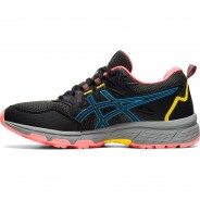 Preisvergleich für Schuhe: asics® Laufschuhe GEL-VENTURE 8 GEL® Damen, black-digital aqua, 42