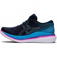 Preisvergleich für Schuhe: asics® Laufschuhe GLIDERIDE 2 FlyteFoam™,GEL® Damen, french blue-digital aqua, 39