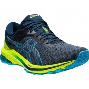 Preisvergleich für Schuhe: asics® Laufschuhe GT-1000 10 GEL® Herren, french blue-digital aqua, 42 1/2