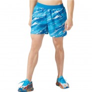 Preisvergleich für Hosen: asics® Laufshorts Noosa 5in Kordelzug,Taschen Herren, reborn blue noosa, XL