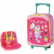 Preisvergleich für Puppen & Zubehör: BABY born® Holiday Trolley mit Puppensitz mehrfarbig