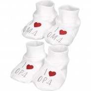 Preisvergleich für Schuhe: Schuhe I love Oma & Opa Halbschuhe  weiß Gr. 20/21 Jungen Kinder