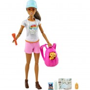 Preisvergleich für Puppen & Zubehör: Barbie Puppenset "Wellness-Wanderin"