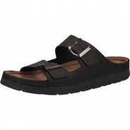 Preisvergleich für Schuhe: berkemann Leder Pantoletten, Schwarz, 44.5