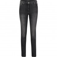 Preisvergleich für Hosen: BETTY BARCLAY Basic-Jeans mit Waschung, Dark Grey Used Denim, 34