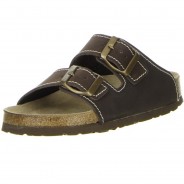 Preisvergleich für Schuhe: bioline Kinder Pantoletten braun, Braun, 35