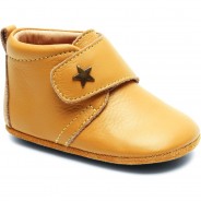 Preisvergleich für Schuhe: bisgaard Hausschuh baby star, senf, 22