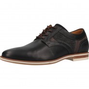 Preisvergleich für Schuhe: Bullboxer Leder Businessschuhe, Schwarz, 45