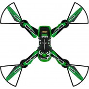 Preisvergleich für Flugzeuge & Schiffe: Carson Fluggerät X4 Quadcopter Toxic Spider 2.0, schwarz/grün