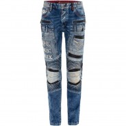 Preisvergleich für Hosen: CIPO & BAXX Jeanshose CD637 im coolen Look, BLUE, W36/L34