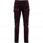 Preisvergleich für Hosen: CIPO & BAXX Jeanshose im Regular Fit-Schnitt, Burgundy, W42/L32