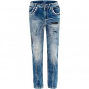 Preisvergleich für Hosen: Cipo & Baxx Jeanshose blau Gr. 110/116 Jungen Kinder