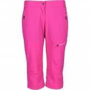 Preisvergleich für Hosen: CMP Caprihose Beintasche,Reißverschluss,Reißverschluss-Tasche,Taschen,vorgeformtes Knie Damen, geraneo, 34