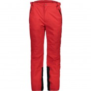 Preisvergleich für Hosen: CMP Skihose Hosenträger,Reißverschluss,Reißverschluss-Tasche,integrierte Gamaschen,verstellbarer Bund,vorgeformtes Knie Herren, ferrari, 46