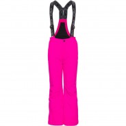 Preisvergleich für Hosen: CMP Skihose Salopette Imprägnierung,Latz,Reißverschluss,Reißverschluss-Tasche,integrierte Gamaschen,versiegelte Nähte,verstellbarer Bund Kinder, purple fluo, 110