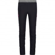 Preisvergleich für Hosen: CMP Wanderhose Beintasche,Taschen,vorgeformtes Knie Kinder, antracite-purple fluo, 152