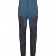 Preisvergleich für Hosen: CMP Wanderhose Reißverschluss,Reißverschluss-Tasche Herren, petrol, 58