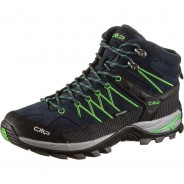 Preisvergleich für Schuhe: CMP Wanderschuhe Rigel Mid WP OrthoLite® Herren, b.blue-gecko, 44