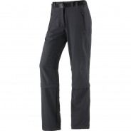 Preisvergleich für Hosen: CMP Zipphose Gürtel,Reißverschluss,Reißverschluss-Tasche Damen, antracite, 46