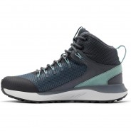 Preisvergleich für Schuhe: Columbia Wanderschuhe TRAILSTORM MID WP Damen, graphite-dusty green, 38