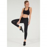 Preisvergleich für Hosen: ENDURANCE Lauftights MAHANA LONG mit reflektierenden Elementen, 1001 Black, 38