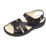 Preisvergleich für Schuhe: Finn Comfort Sandalen/Sandaletten, schwarz, EUR 41