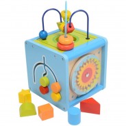 Preisvergleich für Baby & Kleinkind: Goki Activity- und Motorikwürfel, mehrfarbig