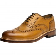 Preisvergleich für Schuhe: Gordon & Bros Leder Businessschuhe, Tan, 41
