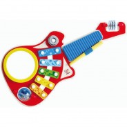 Preisvergleich für Musikinstrumente: Hape 6-in-1 Musikinstrument, 49 cm