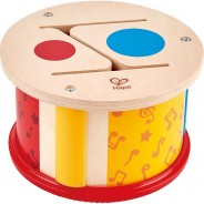 Preisvergleich für Musikinstrumente: Hape Doppelseitige Trommel