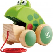 Preisvergleich für Kleinkindspielzeug: Nachziehfrosch Fridolin