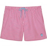 Preisvergleich für Hosen: HOM Beach Boxer Justin, pink/white stripes, S (Herren)