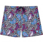 Preisvergleich für Hosen: HOM Beach Boxer Seydou, navy print, S (Herren)