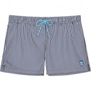 Preisvergleich für Hosen: HOM Beach Shorts Justin, navy/white stripes, 2XL (Herren)